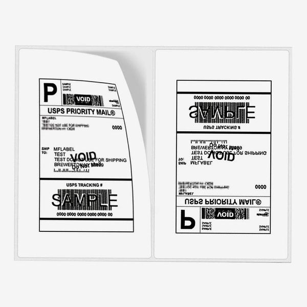 Round Corner-Shipping Labels-Made in USA-Self Adhesive-USPS UPS FED-8.5x11 
