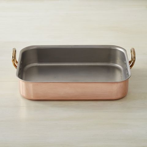 Mauviel Copper Tri-Ply Roasting Pan