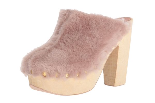 Brother Vellies Women’s Shearling Clog Mule
