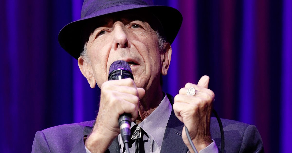 Leonard cohen фото