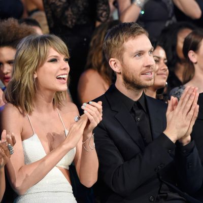 Taylor Swift and Calvin Harris.