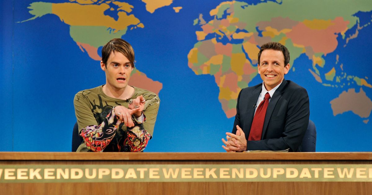 ‘SNL’: John Mulaney and Seth Meyers on the Stefon Movie