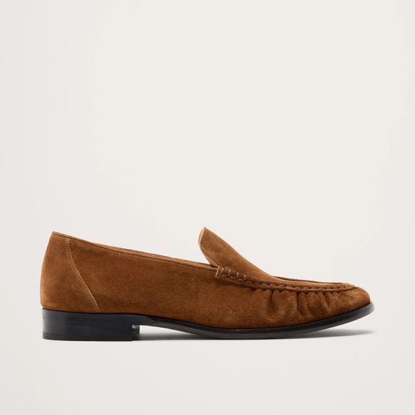Banana Republic Suede Moc-Toe Loafer