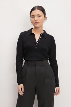 Everlane The Polo in Ultrasoft Merino