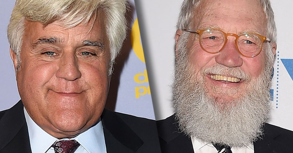 傑伊·萊諾（Jay Leno）向大衛·萊特曼（David Letterman）致敬，偷偷摸摸地稱讚