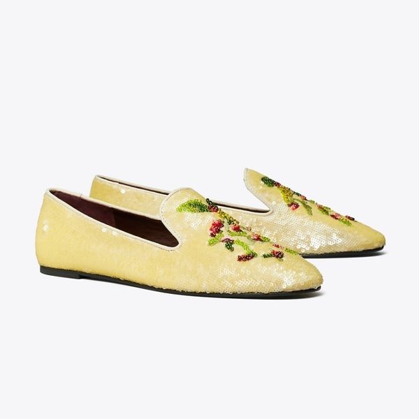 Tory Burch Smoking Slipper