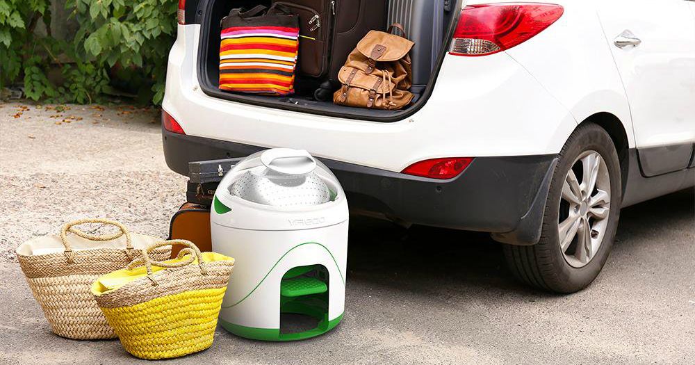 This Washing Machine Uses Zero Electricity