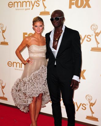 Heidi Klum and Seal this past September.