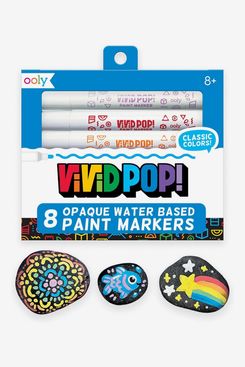 Ooly Vivid Pop! Paint Markers - Set of 8