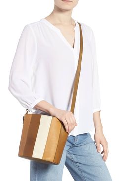 Madewell Eaton Two-in-One Leather Shoulder Bag
