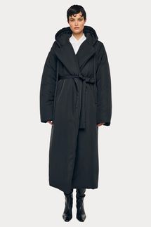 Norma Kamali Hooded Sleeping Bag Coat – Long