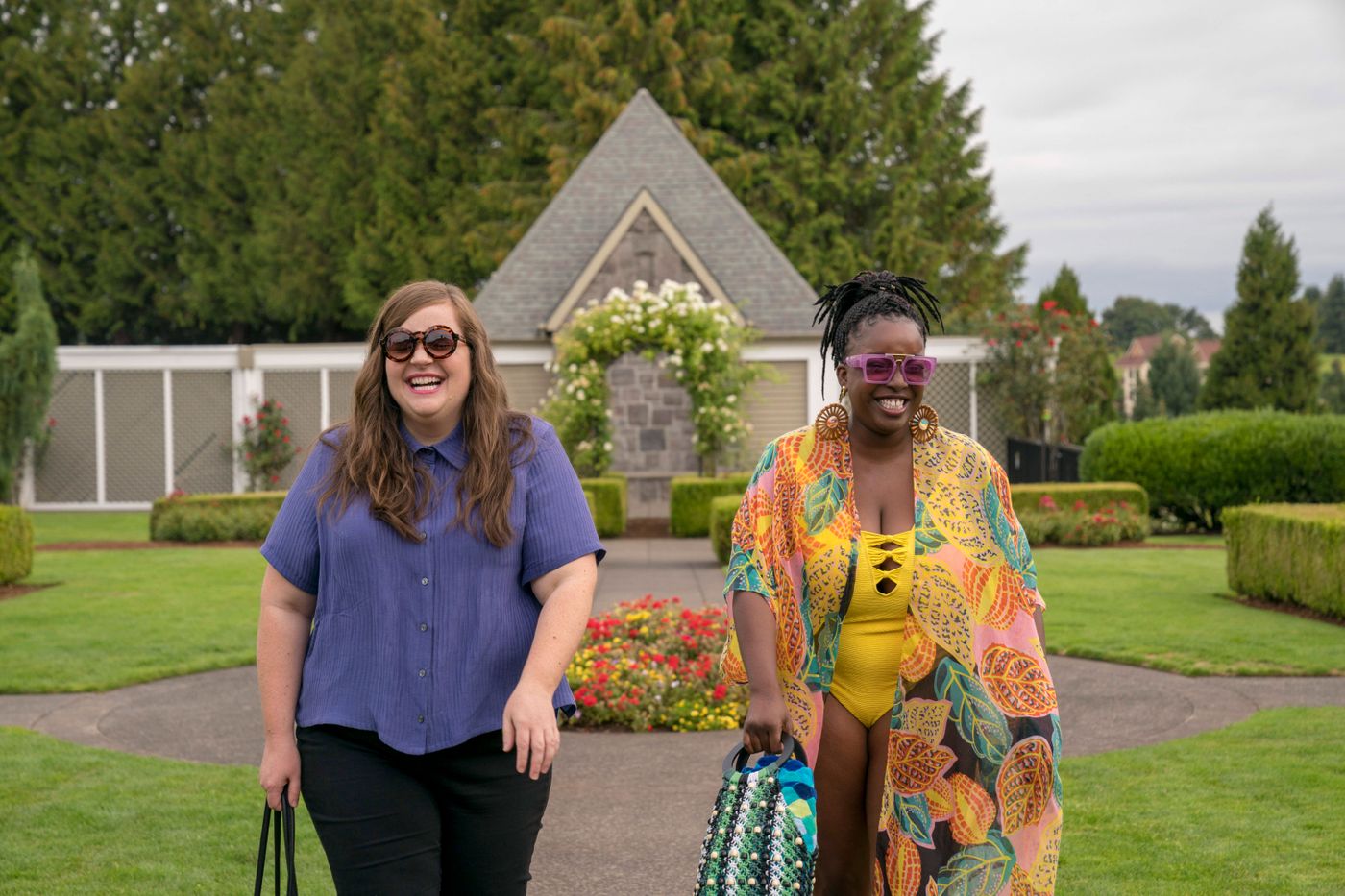 Inside Aidy Bryant's Shrill wardrobe: Fenty, Asos, and that pool