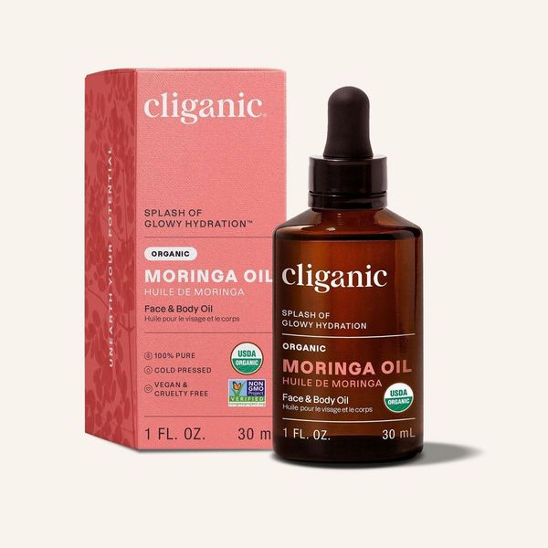 Cliganic Cold Pressed Moringa Oil