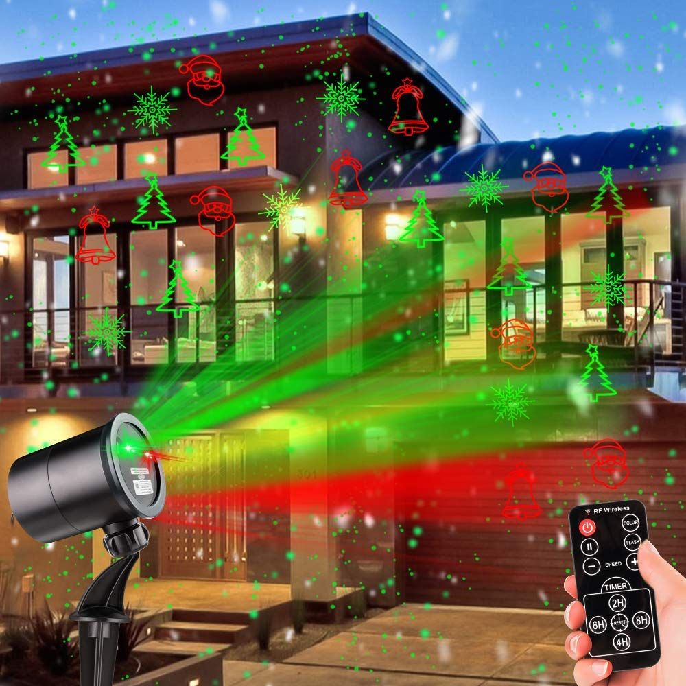 Laserlight Christmas Spotlight Projector