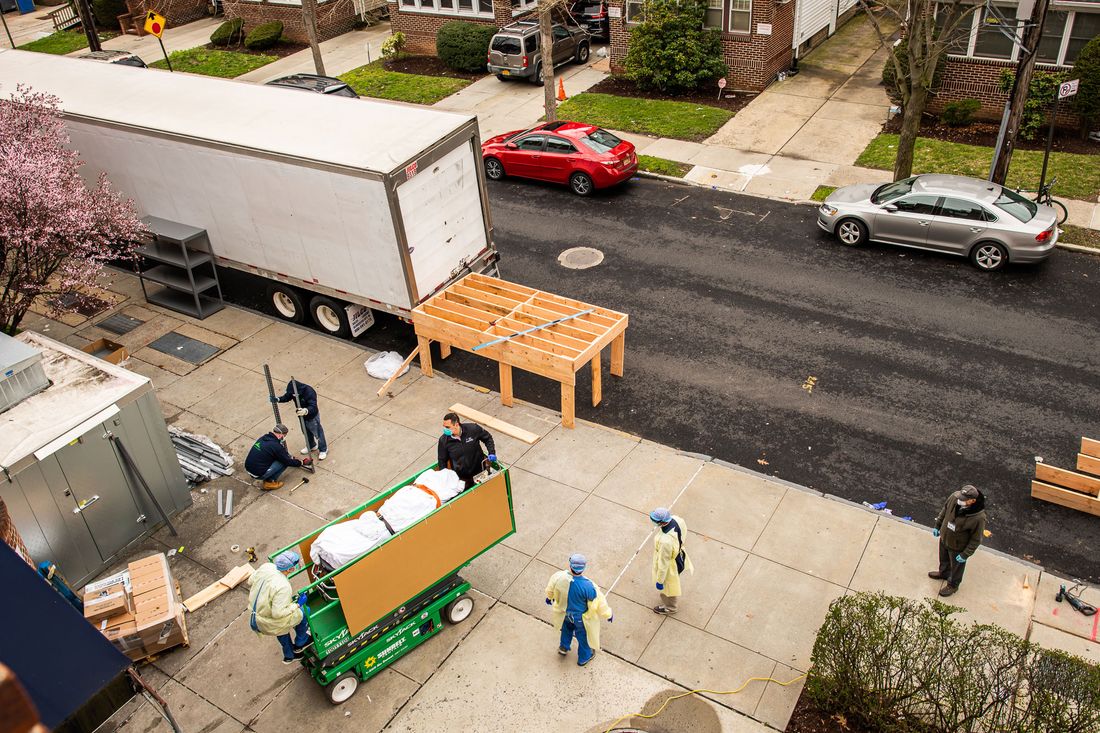 Diary of a Hospital: A Refrigerated Truck Full of Bodies