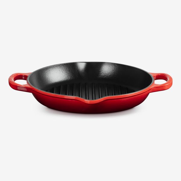 Le Creuset Signature Deep Round Enamel Cast-Iron Grill Pan