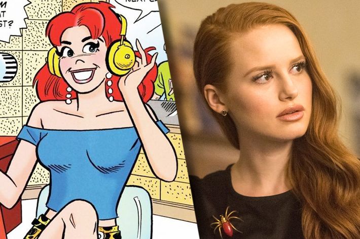 Madelaine Petsch  Hairstyle, High ponytails, Cheryl blossom riverdale