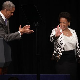 Formal Investiture Ceremony Held For Attorney General Loretta Lynch