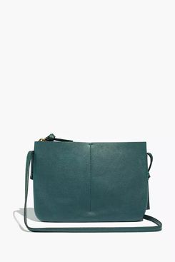 Madewell the Knotted Crossbody Bag (Midnight Green)