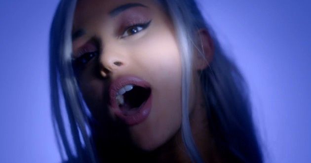 Heres Ariana Grandes Very Purple ‘focus Video