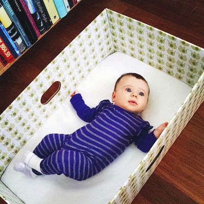 A baby box you can purchase.