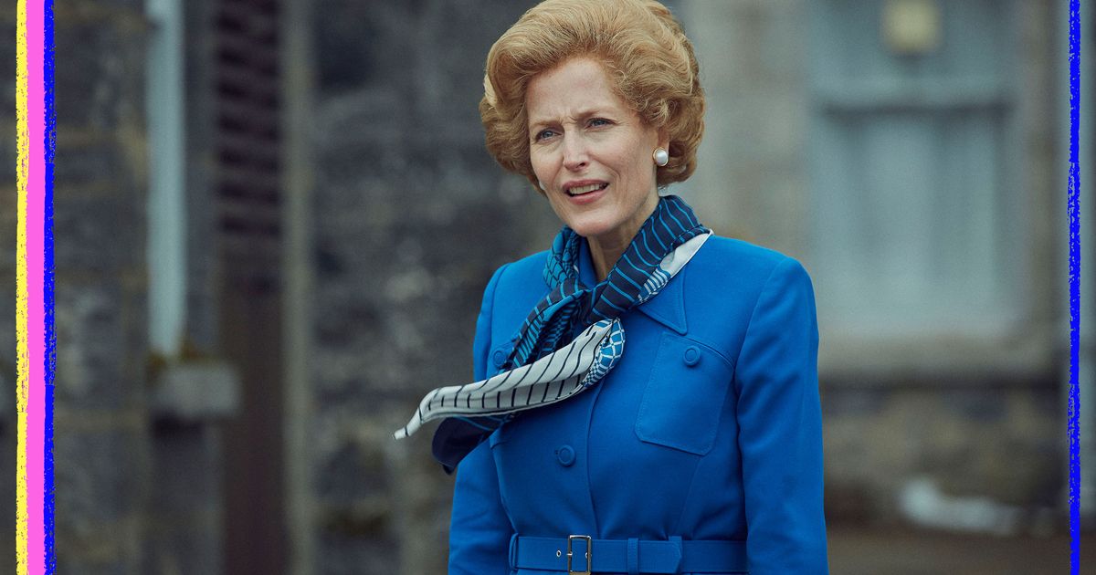 How The Crown Made Gillian Anderson s Margaret Thatcher Look