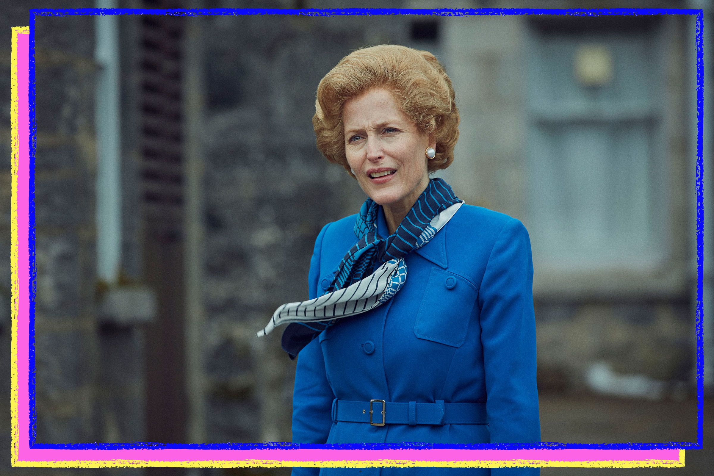 How The Crown Gillian Anderson's Margaret Thatcher Look