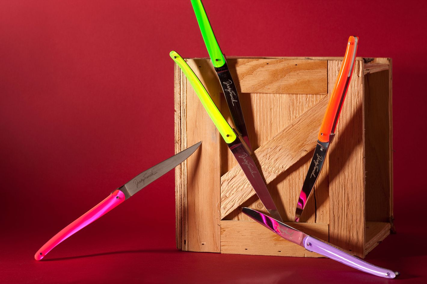 The Burly, Beautiful (and Sometimes Brightly Colored) Steak Knives of New  York