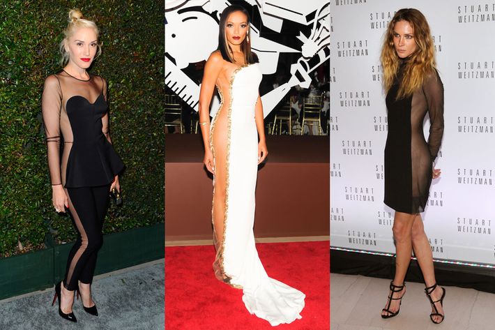 Cutouts, Sheer Dresses, No Pants: How to Pull Off 'Naked Dressing' - WSJ