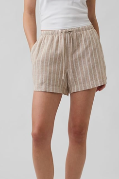 Gap Factory 4” Linen Easy Pull-on Short