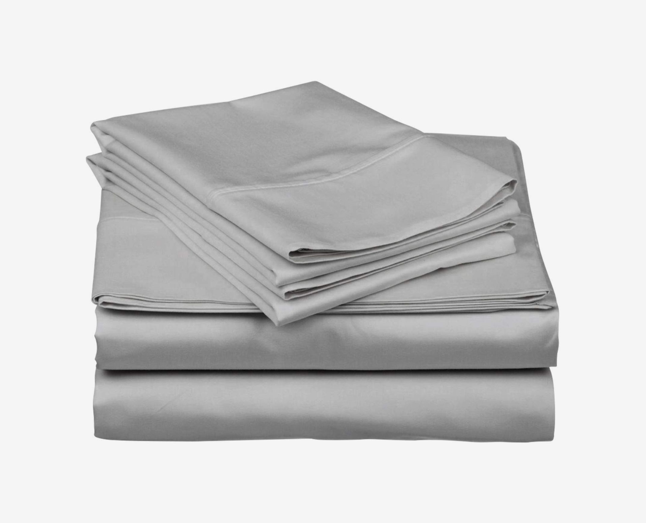 NIYS Luxury Bedding 100/% Egyptian Cotton Flat Bedsheets Percale Quality Beige, Double