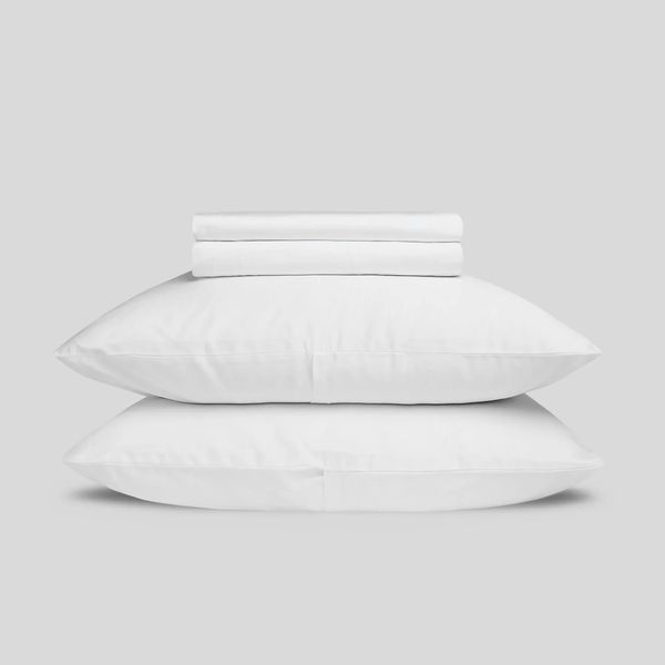 Parachute Percale Sheet Set - White, Queen