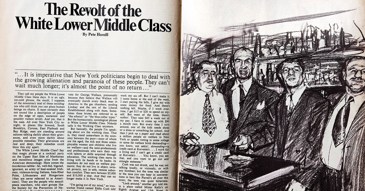 The Trump Voter Before Trump Pete Hamill 1969