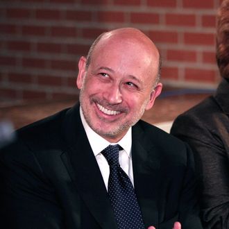 Lloyd Blankfein, CEO of Goldman Sachs