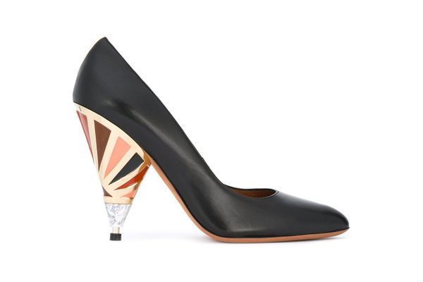 Givenchy lacquered heel pumps