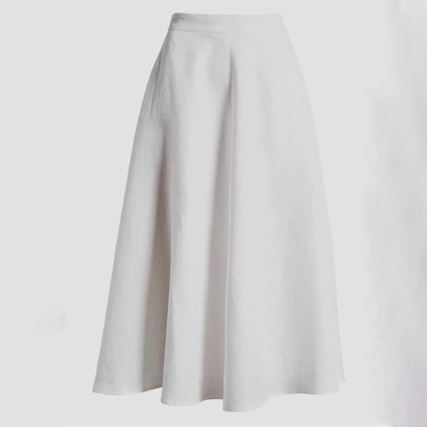 Reformation Maia Linen Skirt