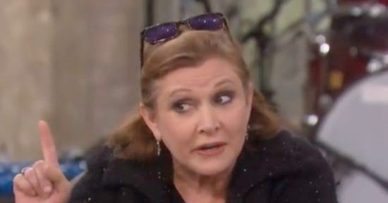 嘉莉·費舍爾（Carrie Fisher）有一些新的想法星際大戰