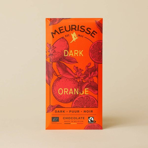 Meurisse Dark Orange Chocolate 73%