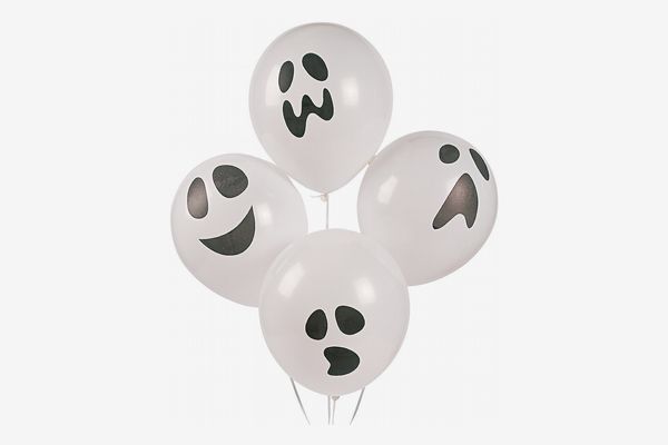 Fun Express Latex Halloween Ghost Balloons (48 Count)