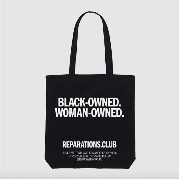 Reparations Club Black Owned Tote