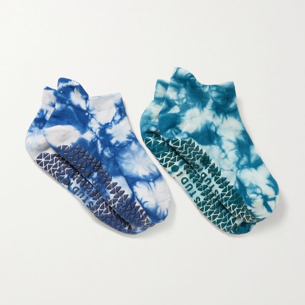 Pointe Studio Fashion Studio Set of Two Tie-Dyed Cotton-Blend Socks