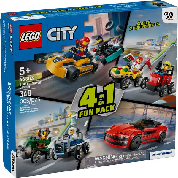 LEGO City Built for Speed Gift Set