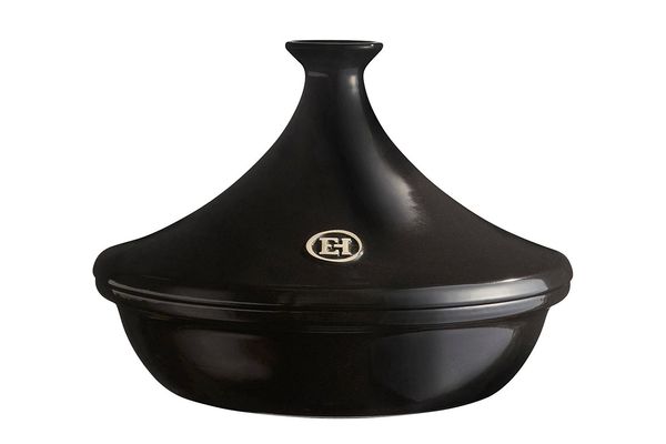Emile Henry Made In France Flame Tagine, 2.1 quart, Charcoal