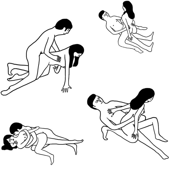 Positions types of fucking Lesbian Sex