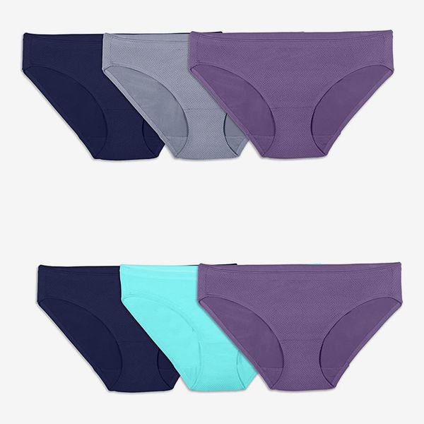 3 Pack  #356 FEM Women's Underwear Seamless Briefs High-Cut Panties 