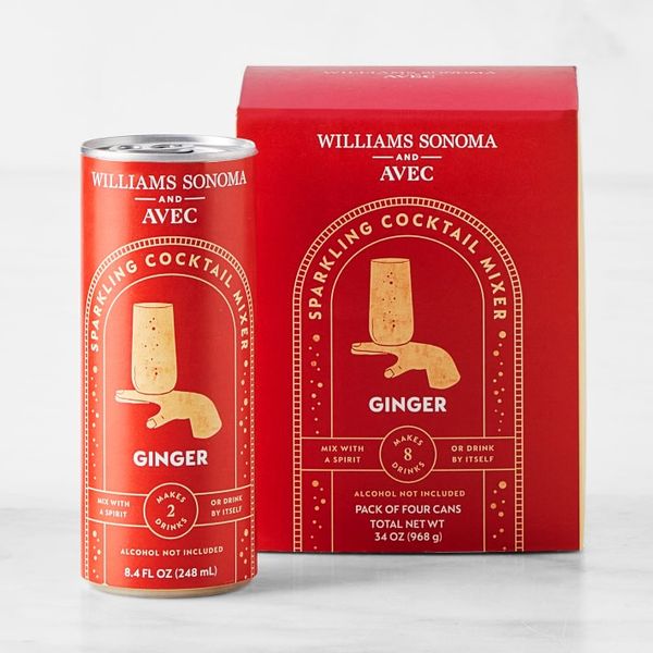 Avec Drinks x Williams Sonoma Ginger Pineapple Sparkling Cocktail Mixes