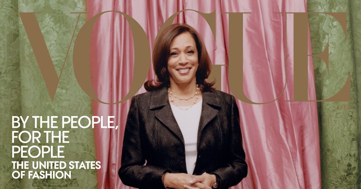 Vogue Cover Featuring Kamala Harris Stirs Controversy