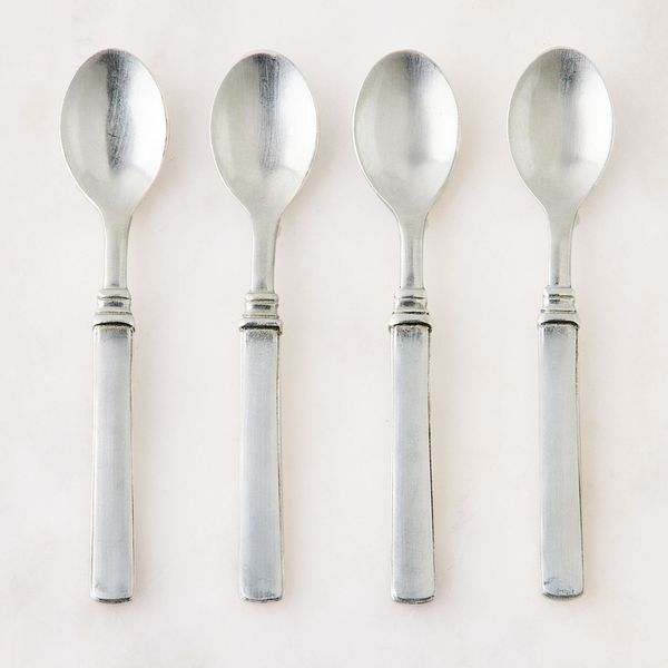 Match Italian Pewter Gabriella Espresso Spoons