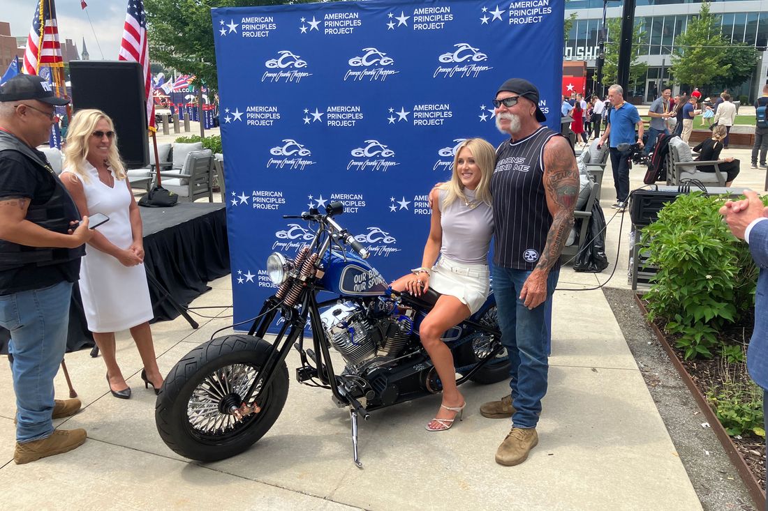 At the RNC, You Can Get a Motorcycle for Opposing Trans Athletes