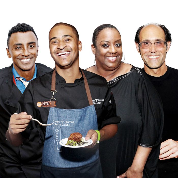 Marcus Samuelsson, Joseph “JJ” Johnson, Melba Wilson, and Frank Pellegrino Jr. will all participate.